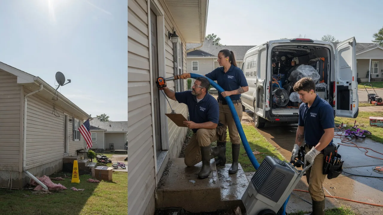 Ceiling Water Damage Restoration in Madison, ME near me